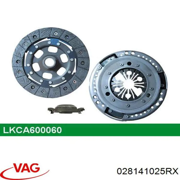 Купити 028141025RX VAG Корзина зчеплення