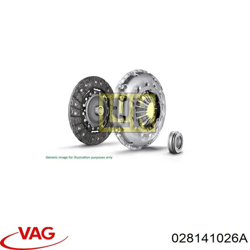 Пелюстковий кошик зчеплення VAG 028141026A ціна, від 204.69 USD