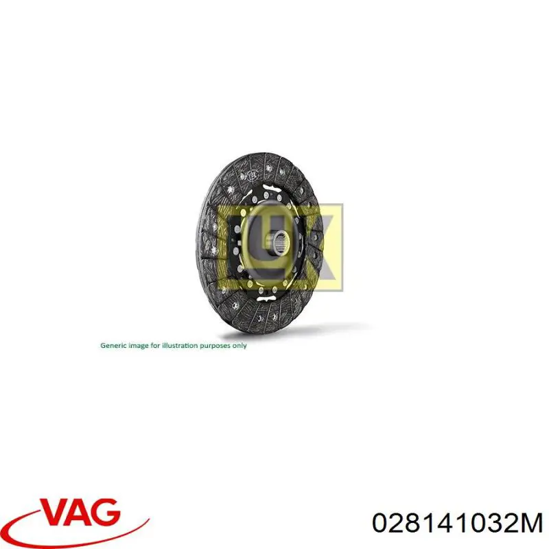 Купити 028141032M VAG Диск зчеплення