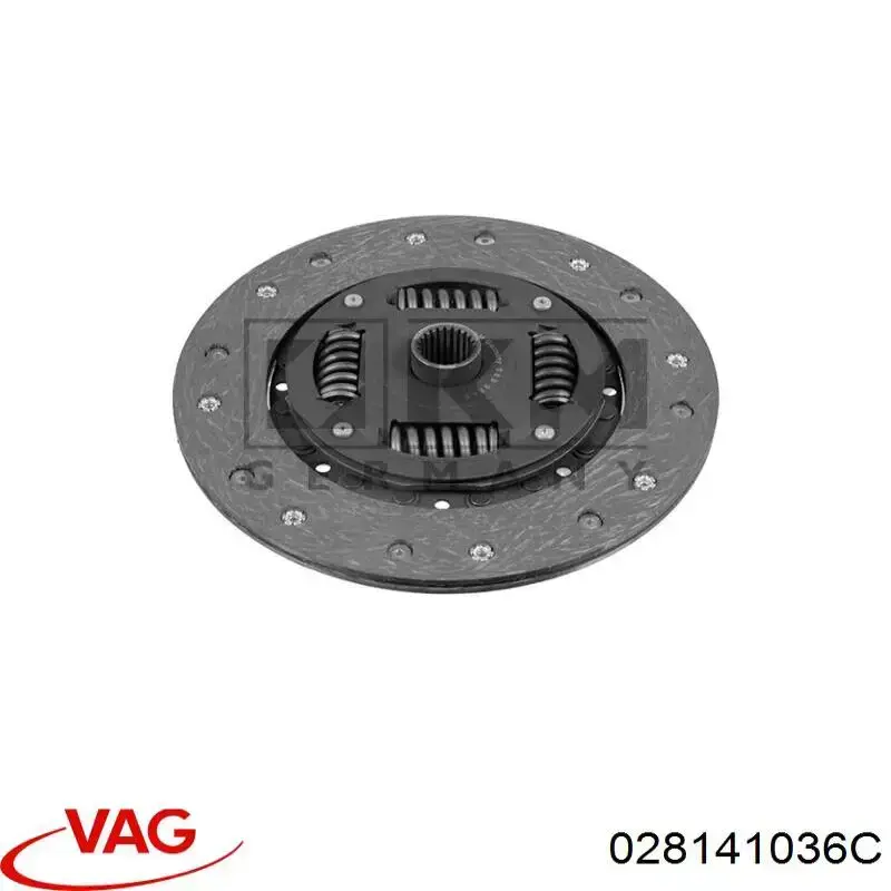 Диск зчеплення 028141036C VAG