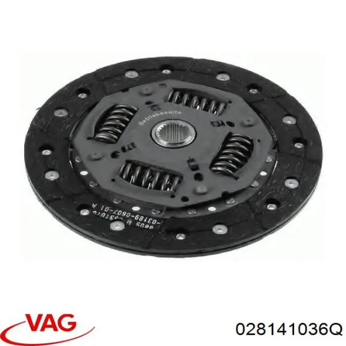 Купити 028141036Q VAG Диск зчеплення