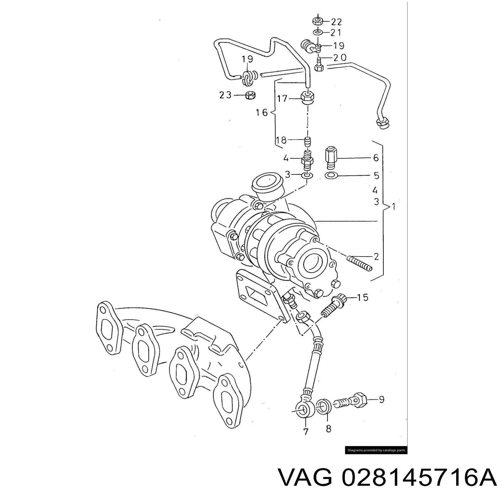 Модуль керування турбіною VAG 028145716A ціна, від 24.06 USD