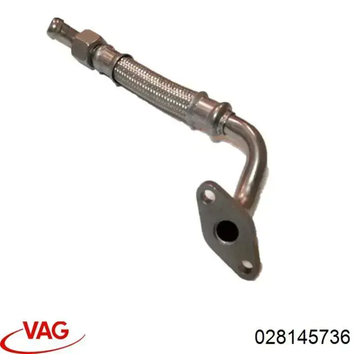 Трубка/шланг відводу масла від турбіни VAG 028145736 ціна, від 16.91 USD