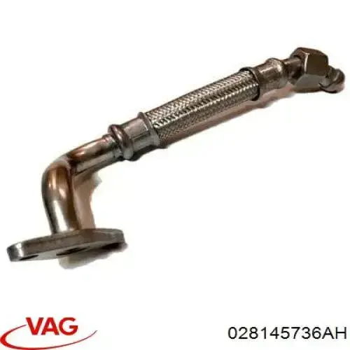 Трубка/шланг відводу масла від турбіни VAG 028145736AH ціна, від 11.98 USD