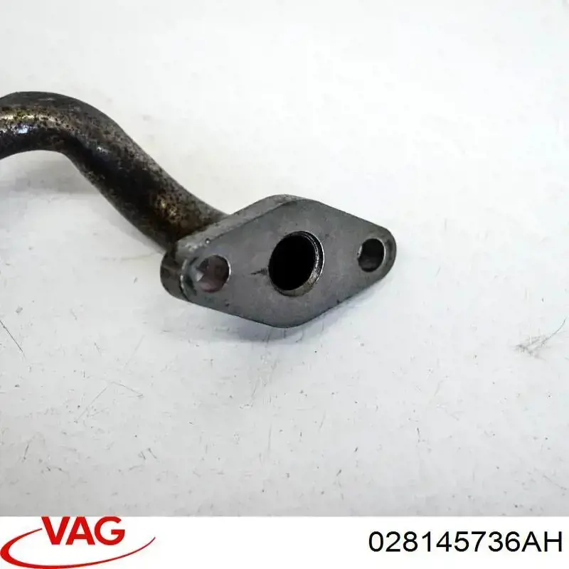 Трубка/шланг відводу масла від турбіни 028145736AH VAG