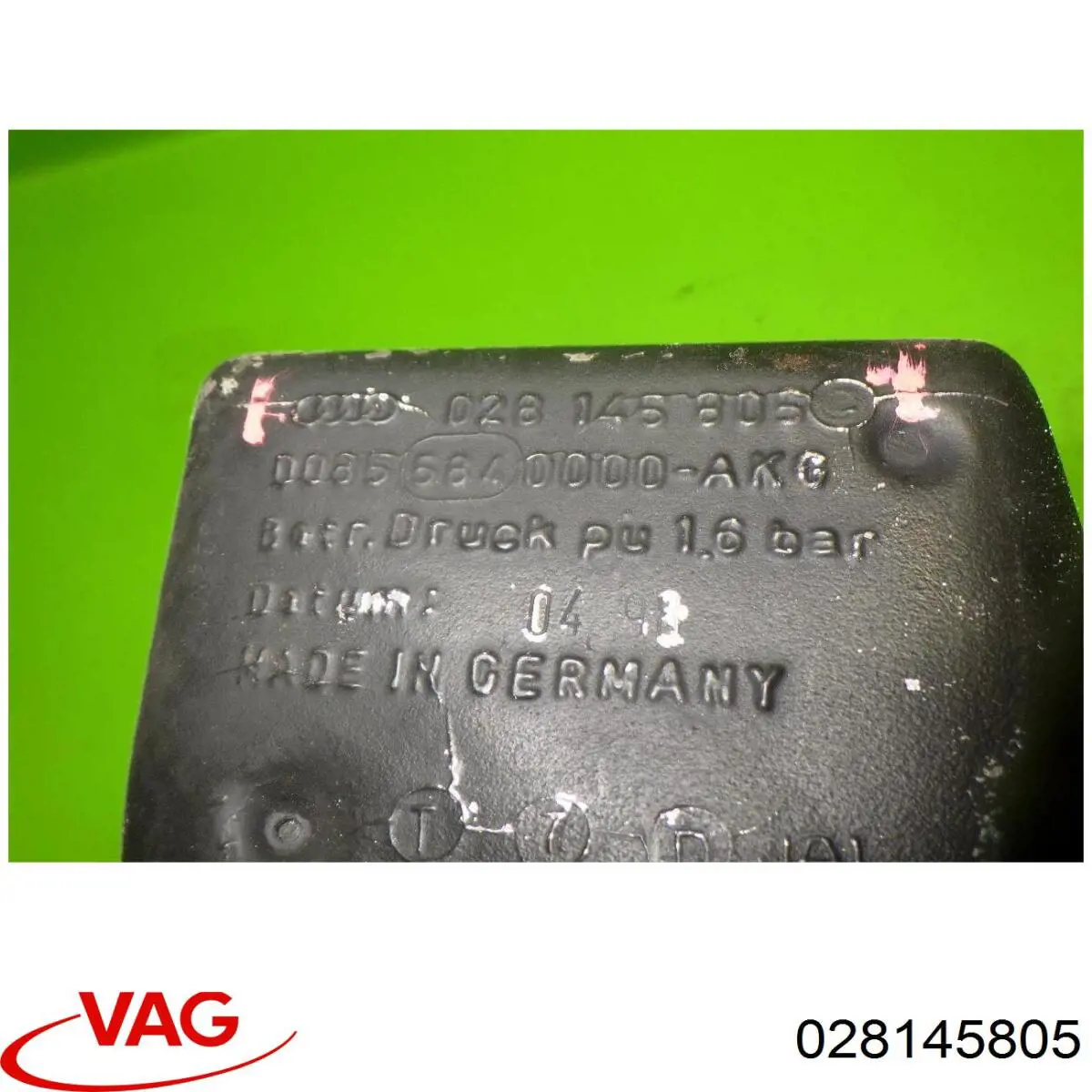Система охолодження наддувочного повітря VAG 028145805 ціна, від 50.67 USD