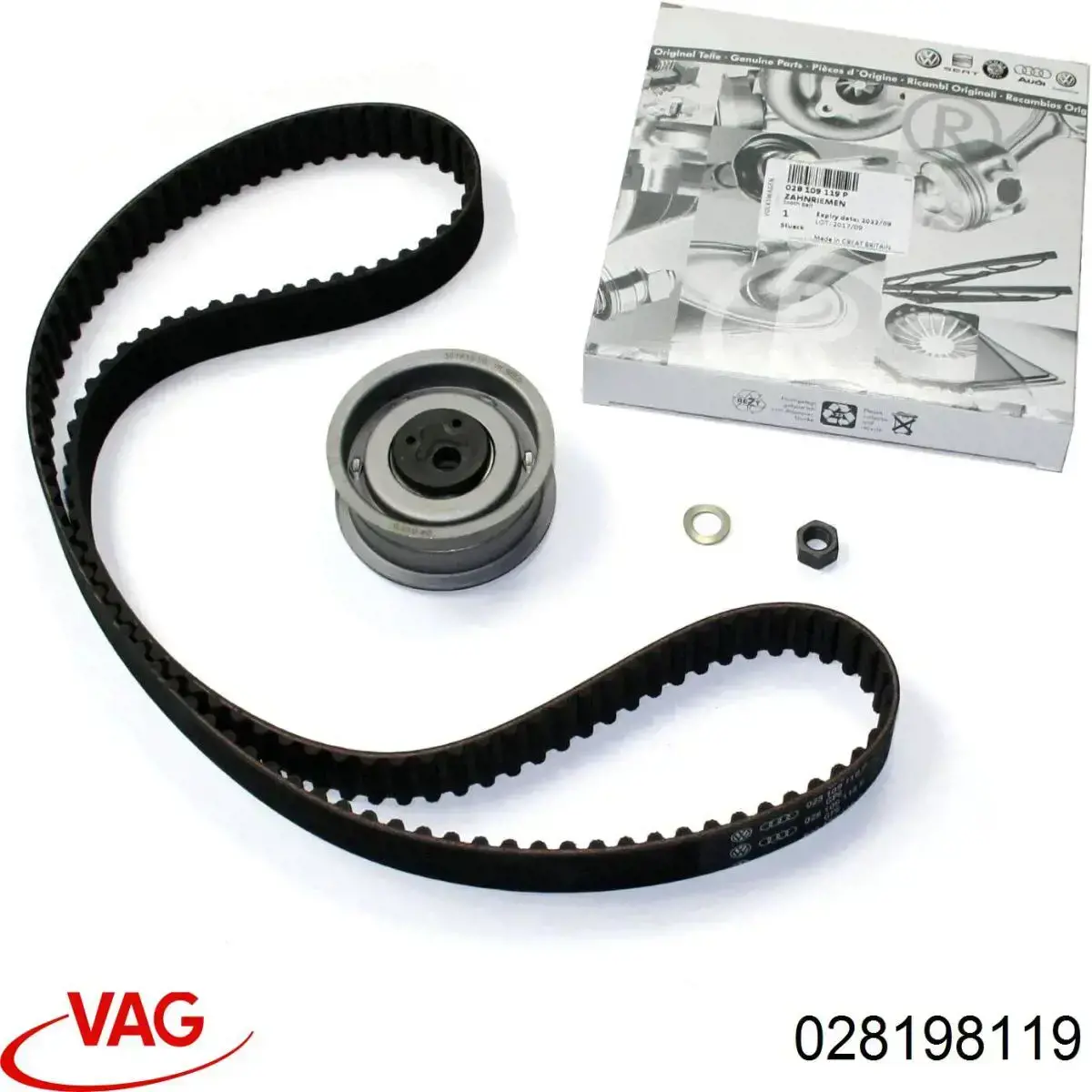 Комплект ГРМ VAG 028198119 ціна, від 38.42 USD