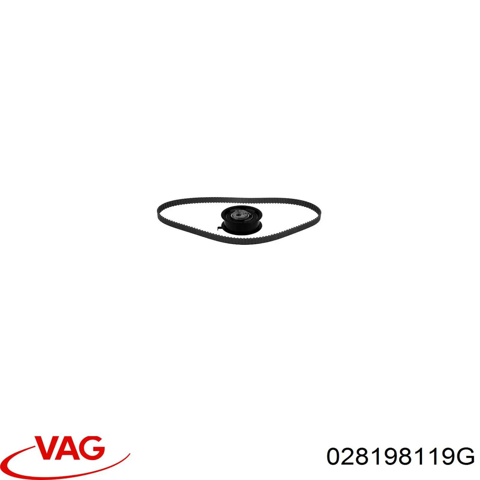 Комплект ГРМ VAG 028198119G ціна, від 60.92 USD