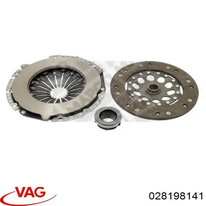 Комплект зчеплення (3 частини) VAG 028198141 ціна, від 131.67 USD