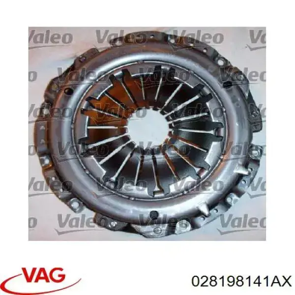 Купити 028198141AX VAG Комплект зчеплення (диск, корзина, підшипник)