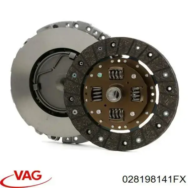 Купити 028198141FX VAG Комплект зчеплення (диск, корзина, підшипник)