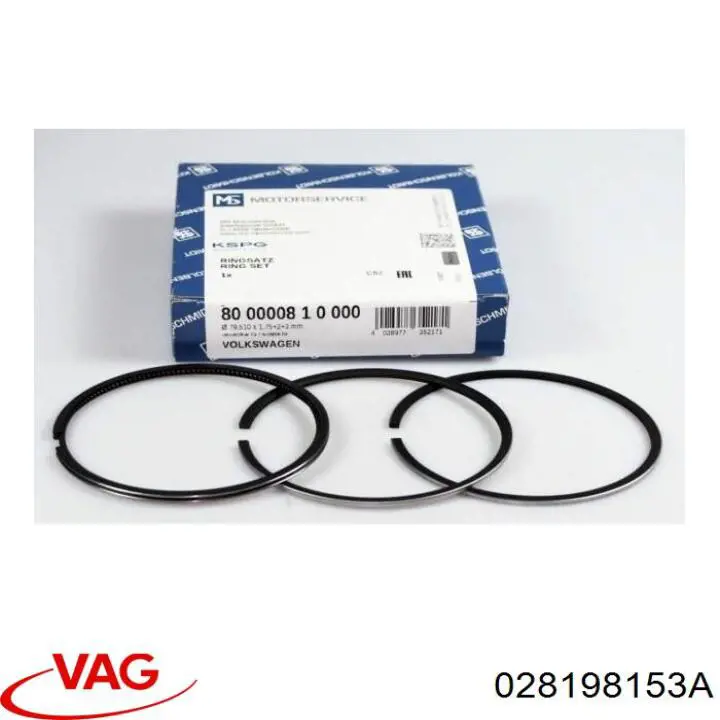  VAG 028198153A ціна, від 125.11 USD