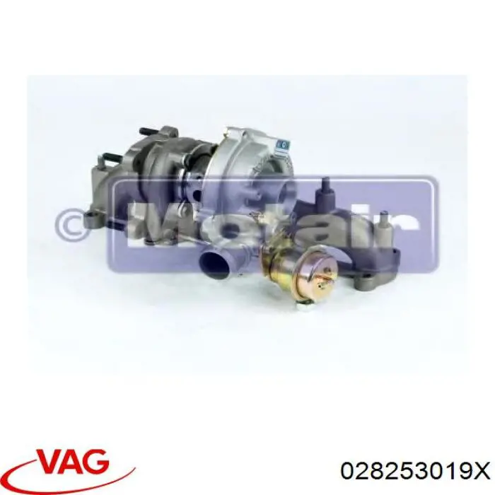 Турбокомпресор VAG 028253019V