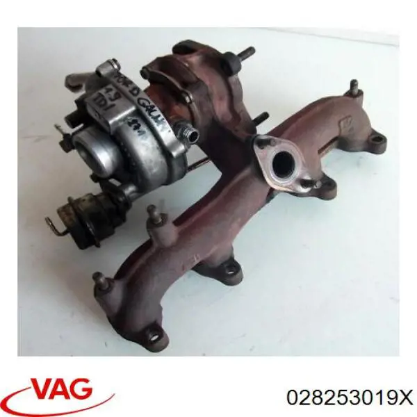 028253019V VAG Турбонаддув