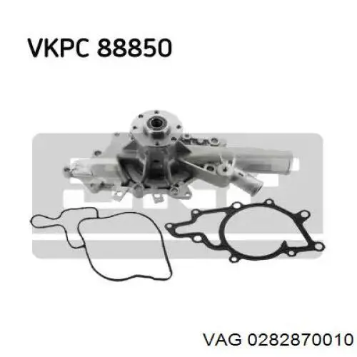 Термостат 0282870010 VAG