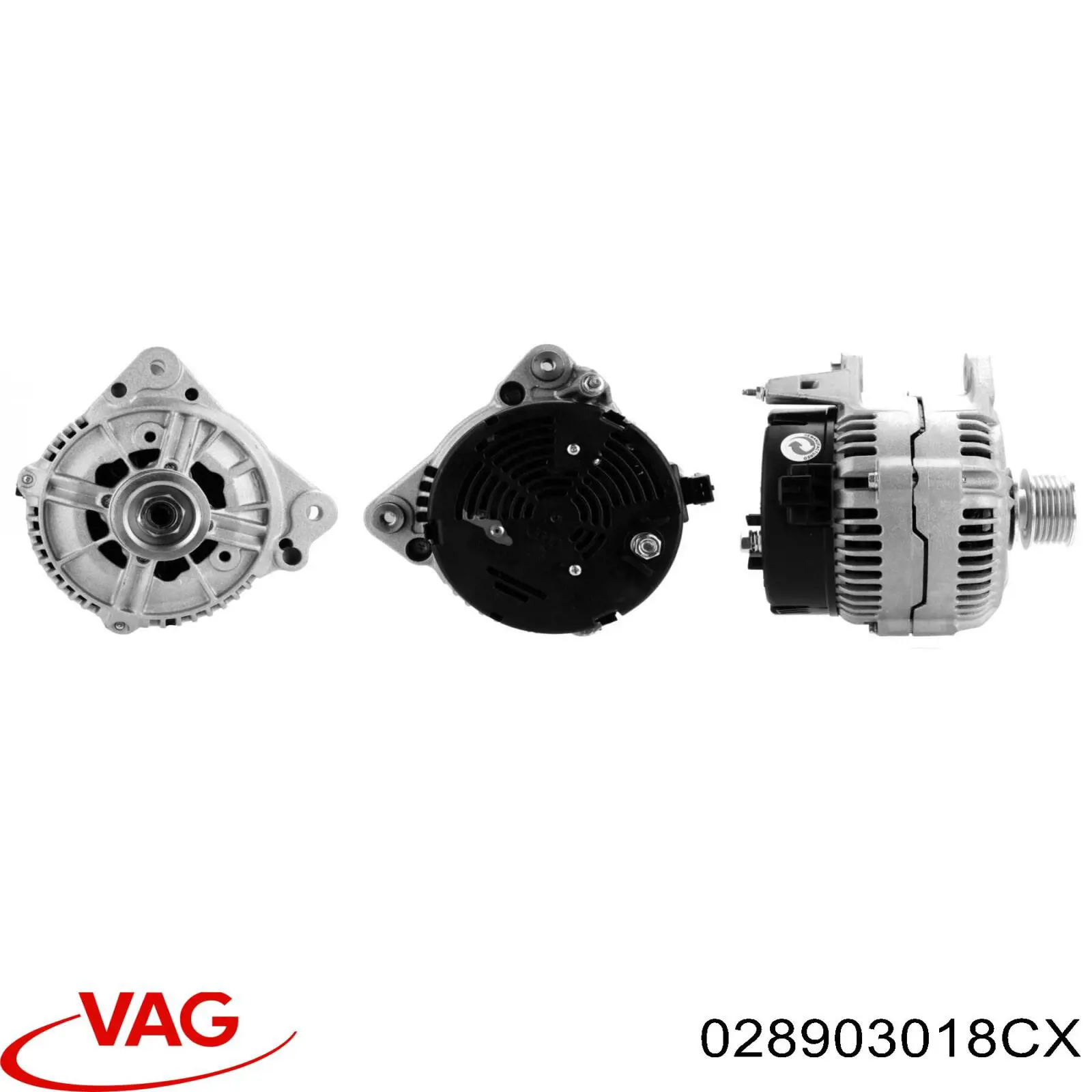 Купити 028903018CX VAG Генератор