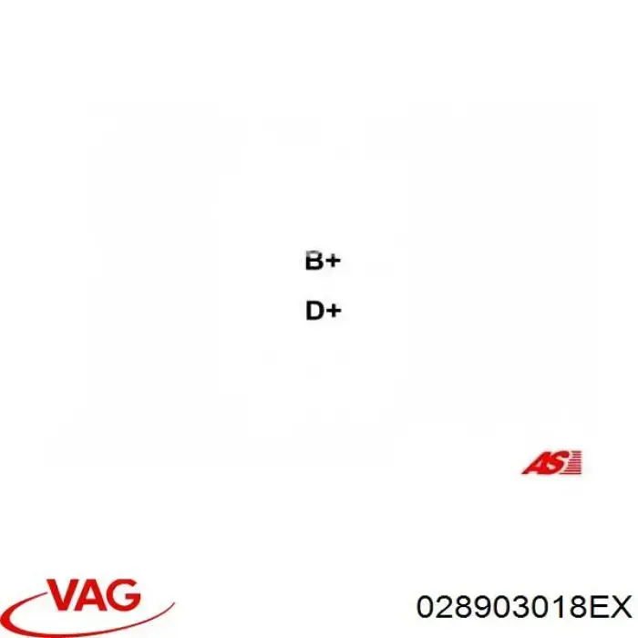 Генератор 028903018EX VAG