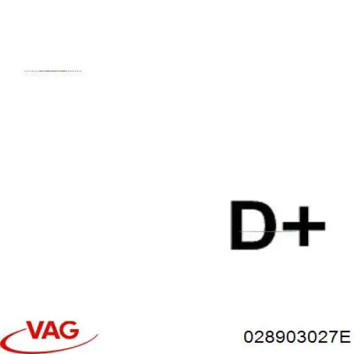 Купити 028903027E VAG Генератор