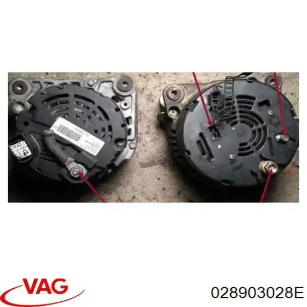 Купити 028903028E VAG Генератор