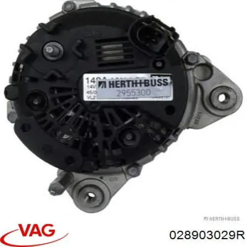 Купити 028903029R VAG Генератор