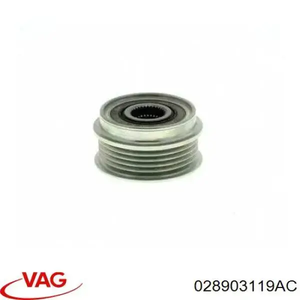 Інерційний шків VAG 028903119AC ціна, від 22.87 USD
