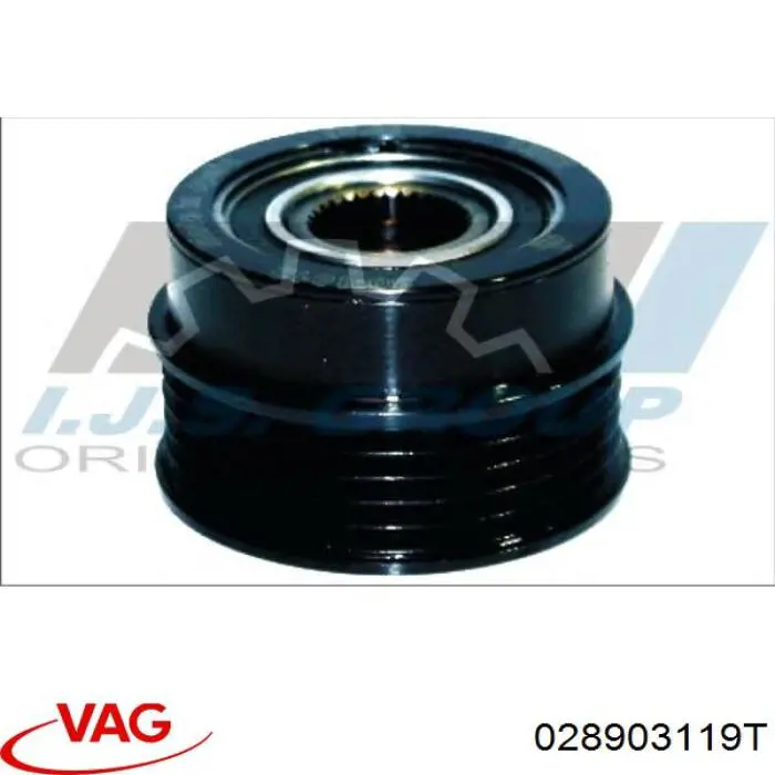 Шків генератора 028903119T VAG
