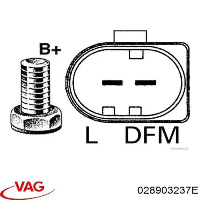Купити 028903237A VAG 