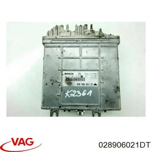 Електронний блок керування двигуном 028906021DT VAG