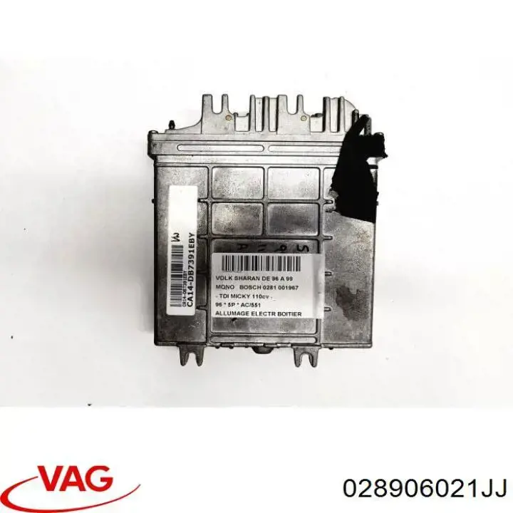 ЕБУ VAG 028906021JJ ціна, від 82.87 USD