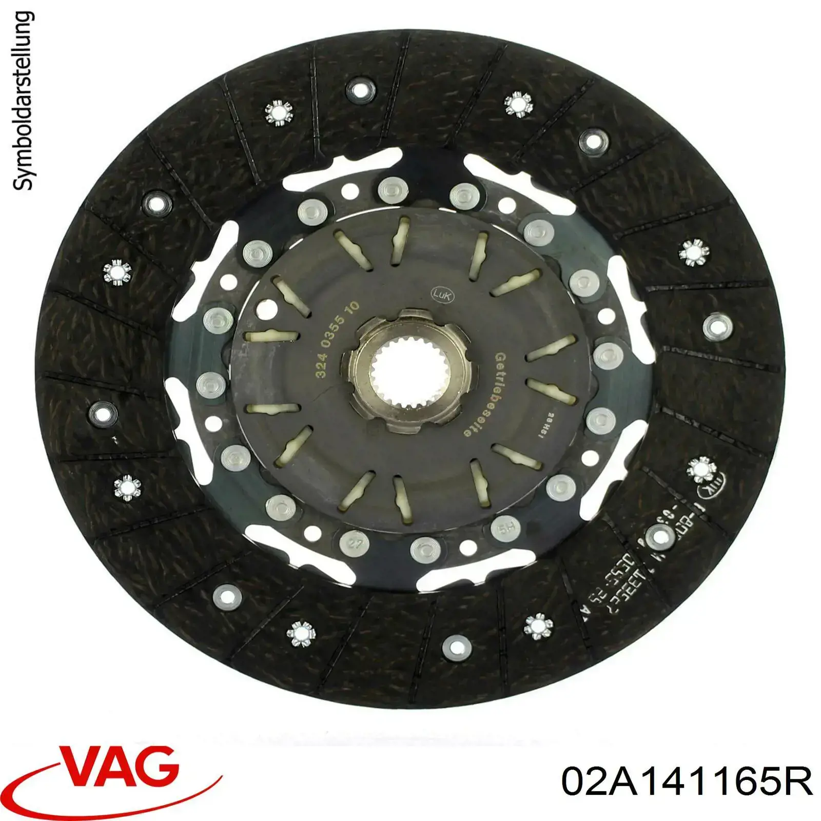 Вижимний підшипник 02A141165R VAG