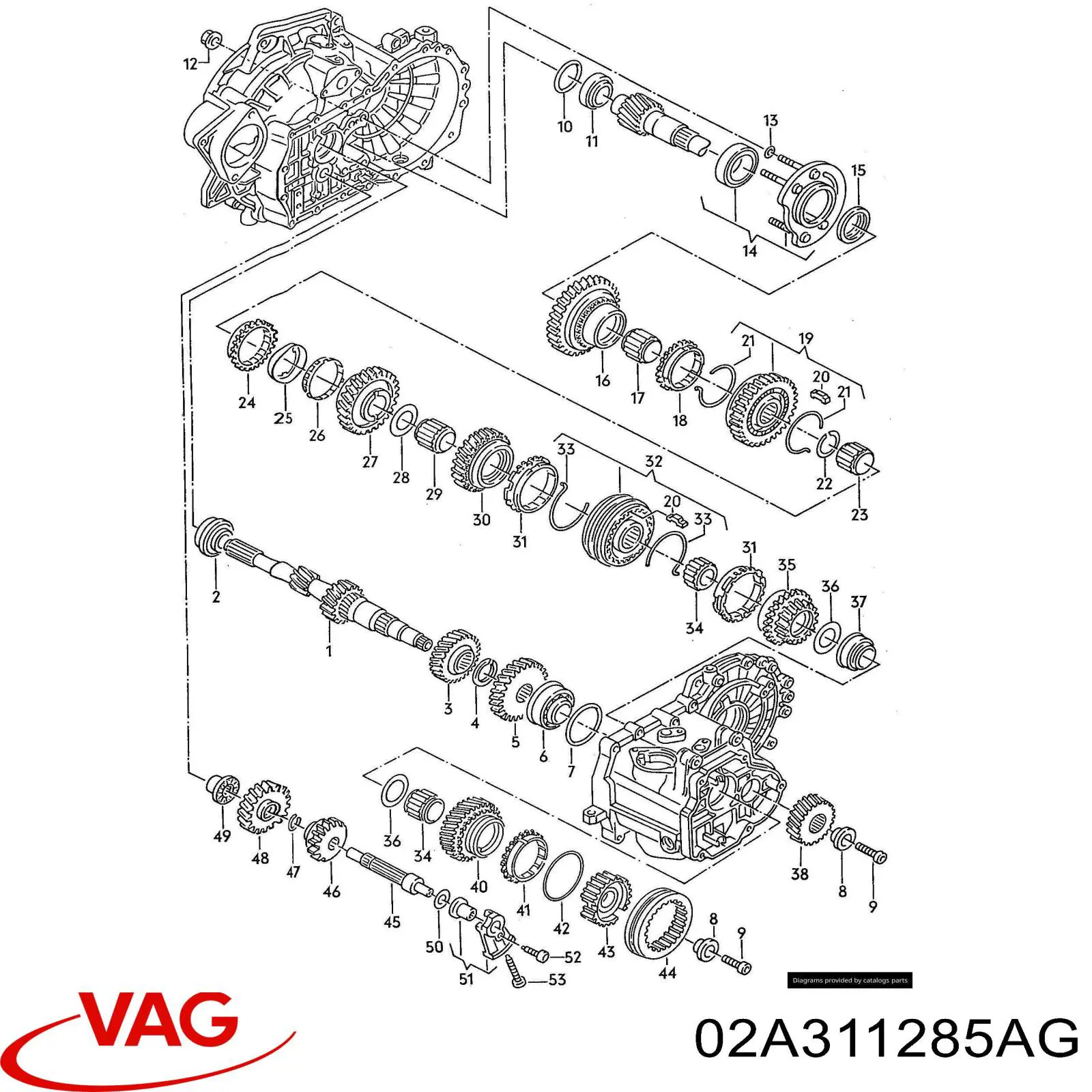  VAG 02A311285AG ціна, від 36.73 USD