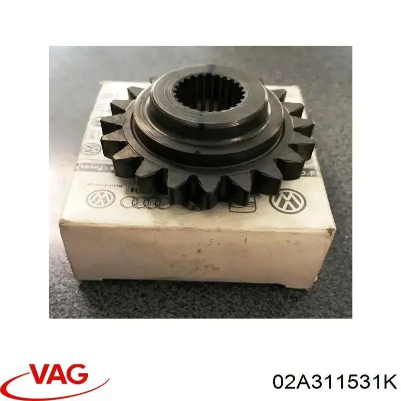 Шестерня паразитна задньої передачі VAG 02A311531K ціна, від 133.25 USD