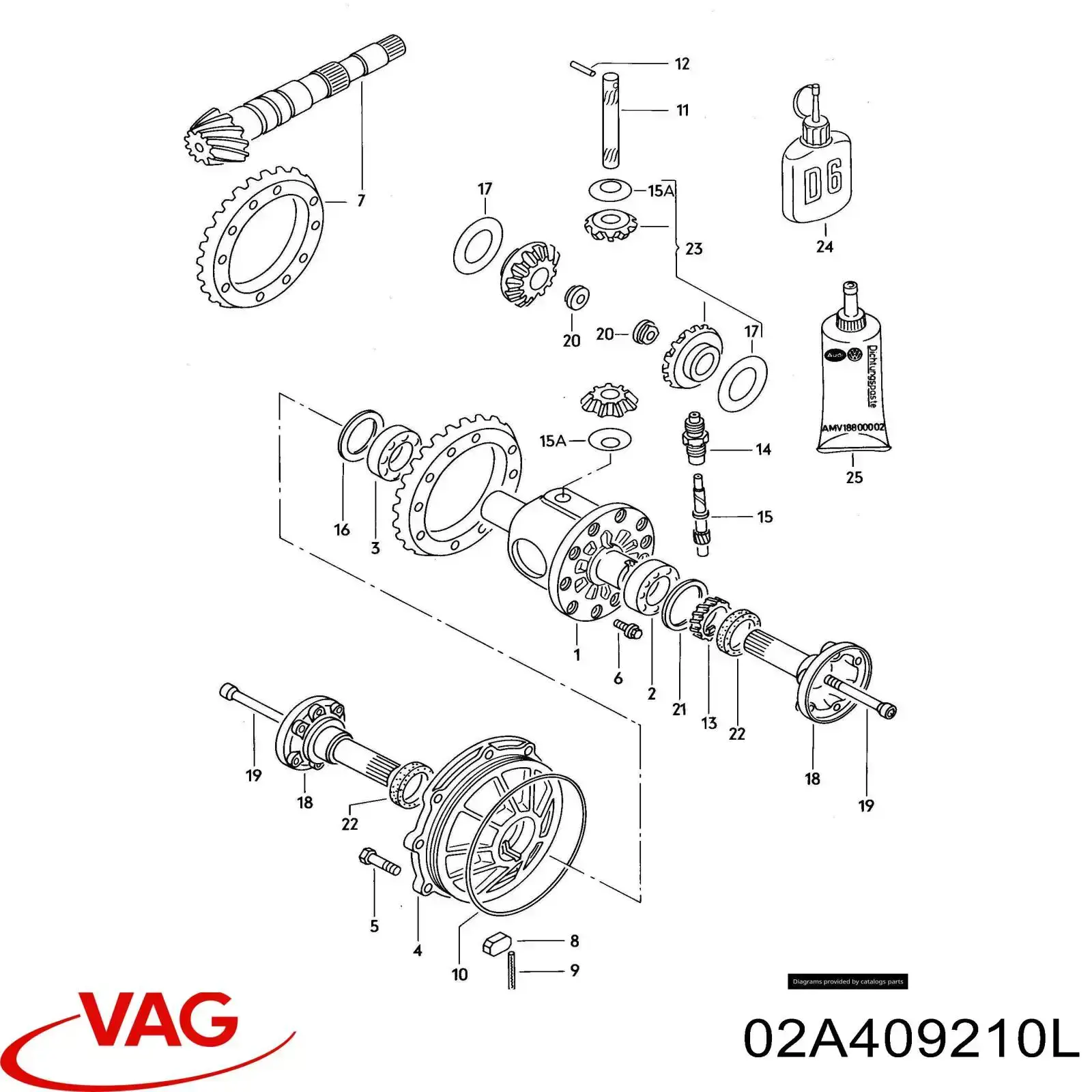  VAG 02A409210L ціна, від 2.82 USD