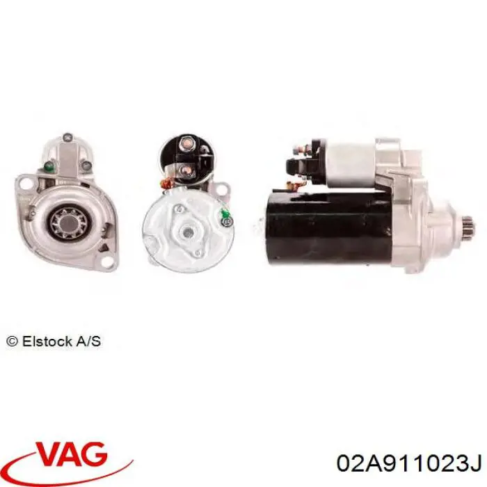 Стартер VAG 02A911023J ціна, від 75.77 USD