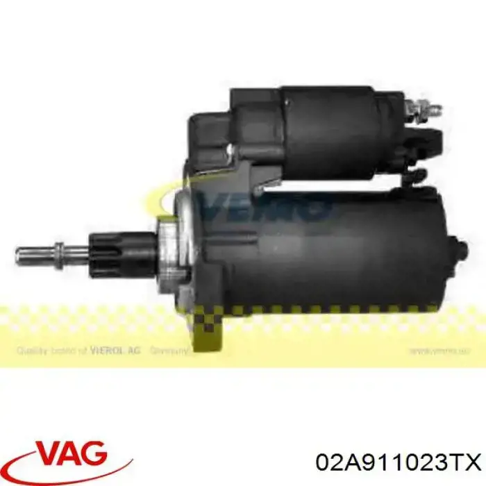 Стартер VAG 02A911023TX ціна, від 83.41 USD