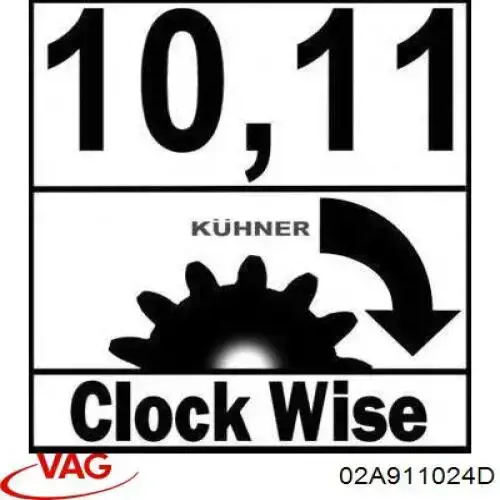 Купити 02A911024D VAG Стартер