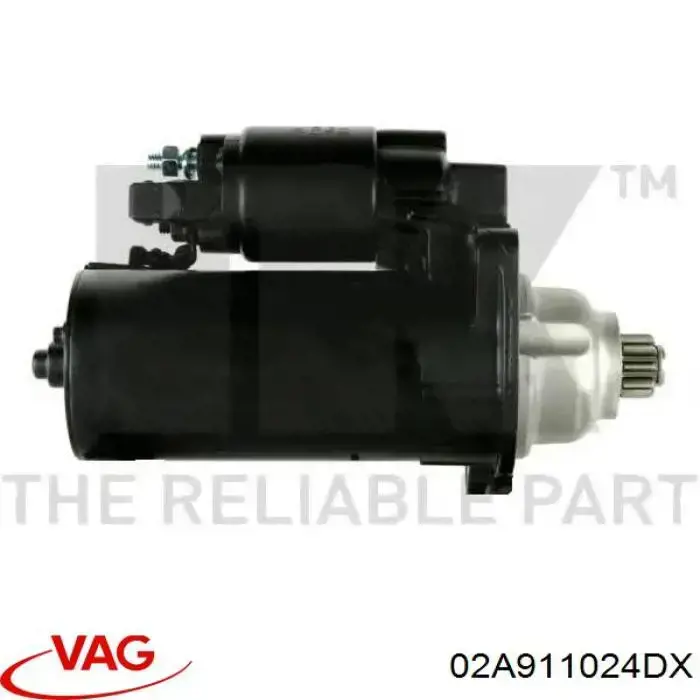 Стартер VAG 02A911024DX ціна, від 76.01 USD