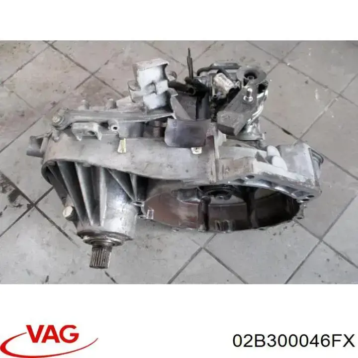 МКП в зборі VAG 02B300046FX ціна, від 183.41 USD