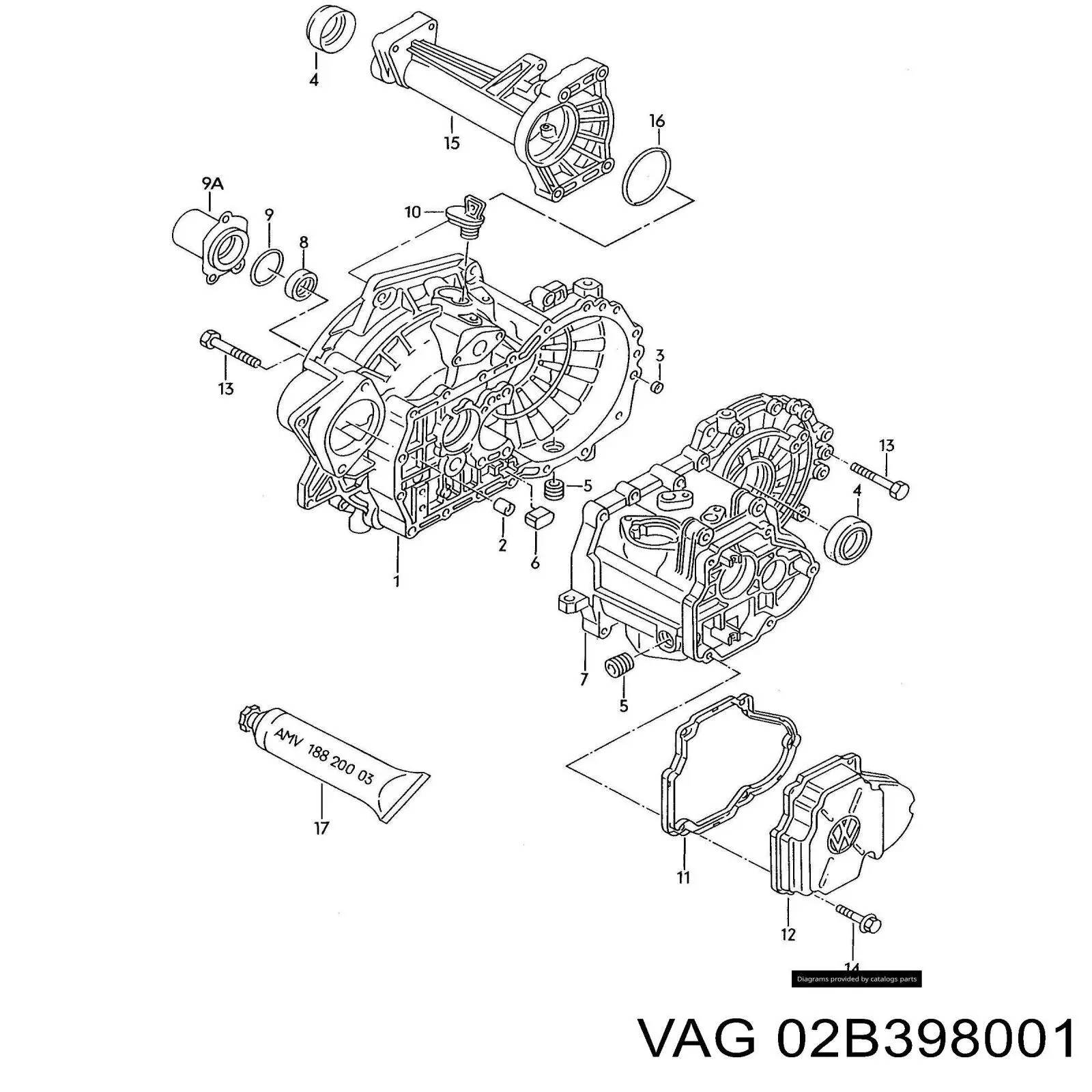  02B398001 VAG