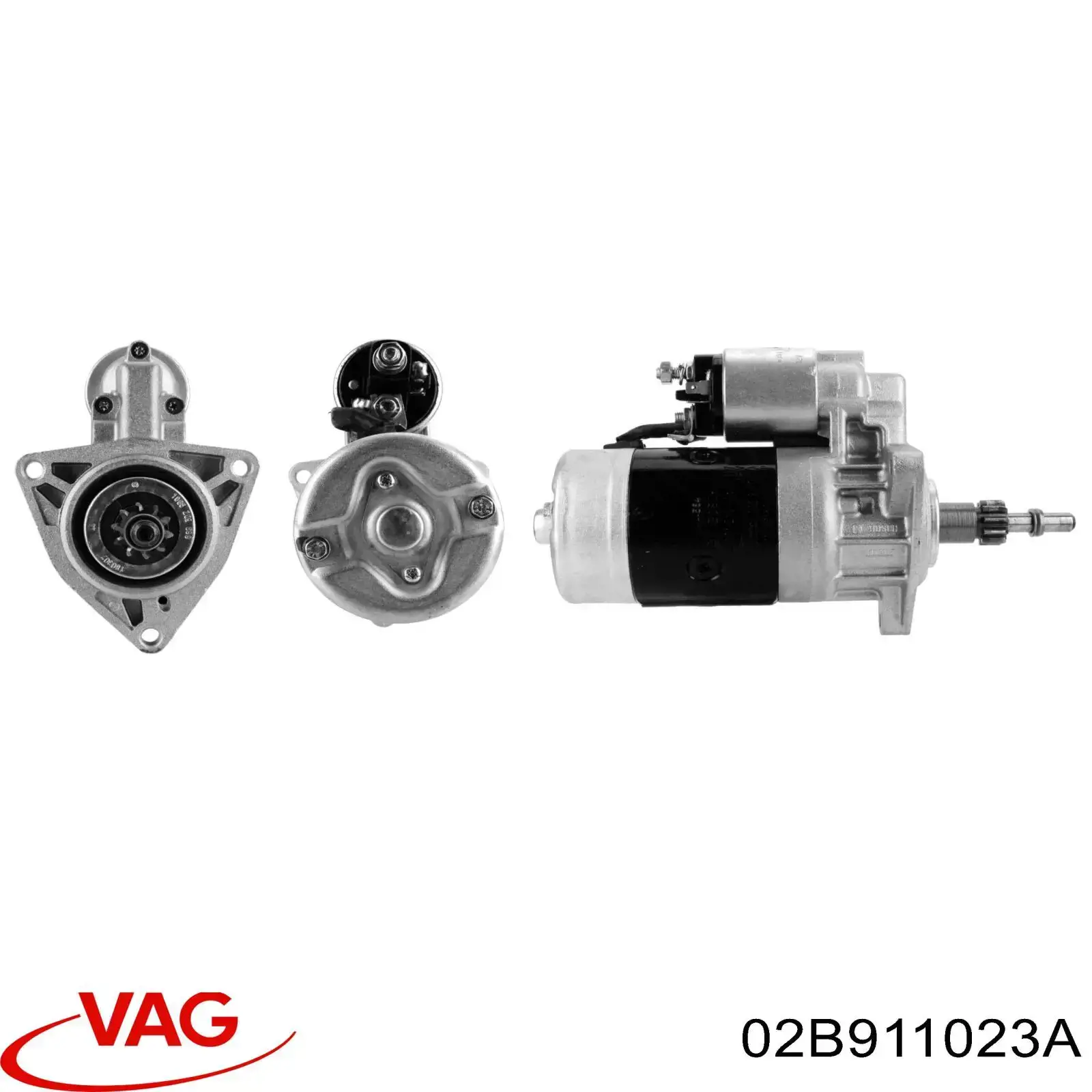 Купити 02B911023A VAG Стартер