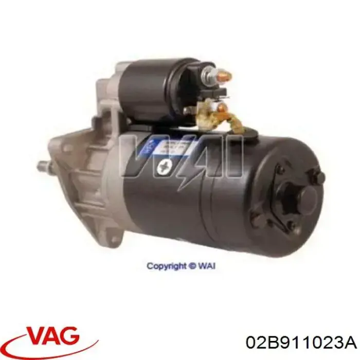 Стартер VAG 02B911023A ціна, від 101.11 USD