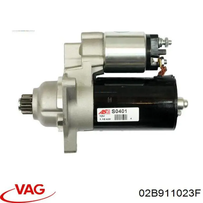 Стартер 02B911023F VAG