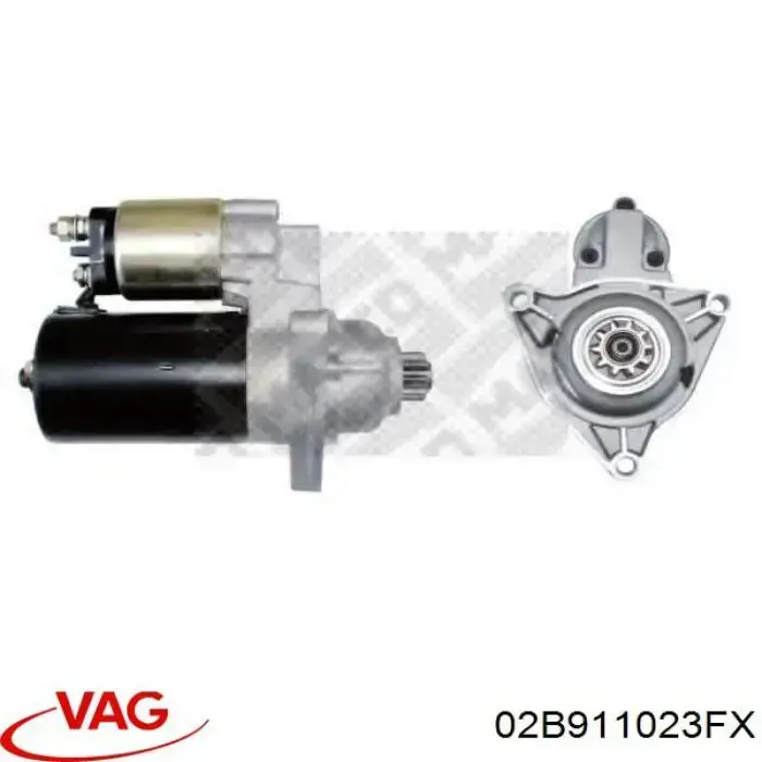 02B911023FX VAG Стартер двигуна