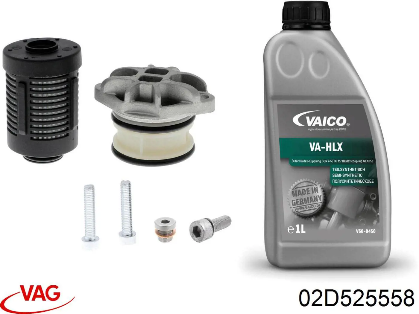Фільтр муфти Халдекс VAG 02D525558