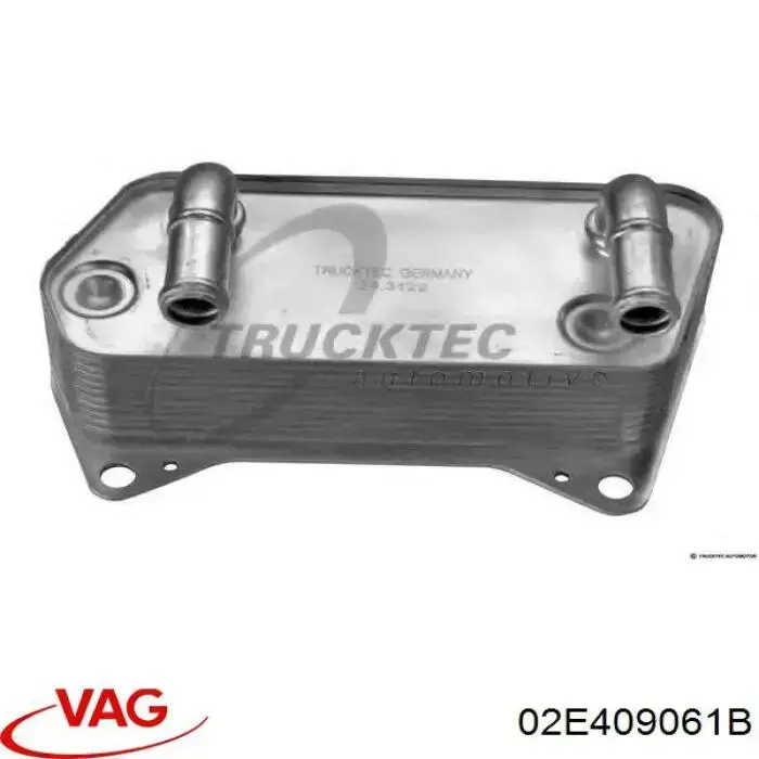 Радіатор охолодження, АКПП 02E409061B VAG