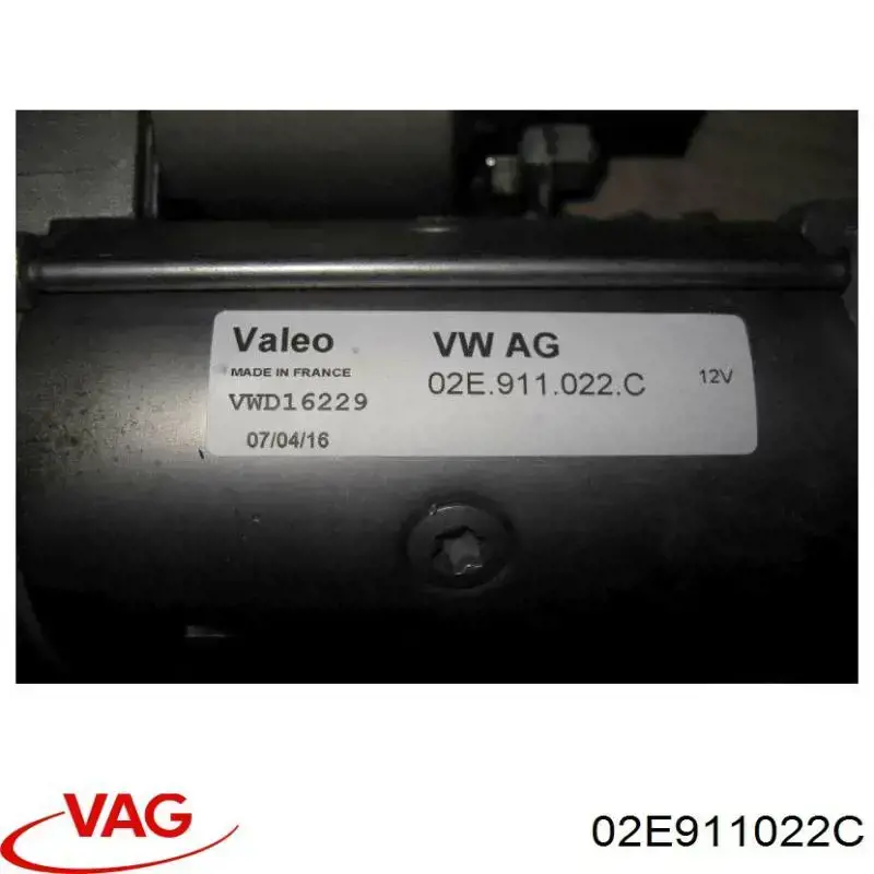 Стартер 02E911022C VAG