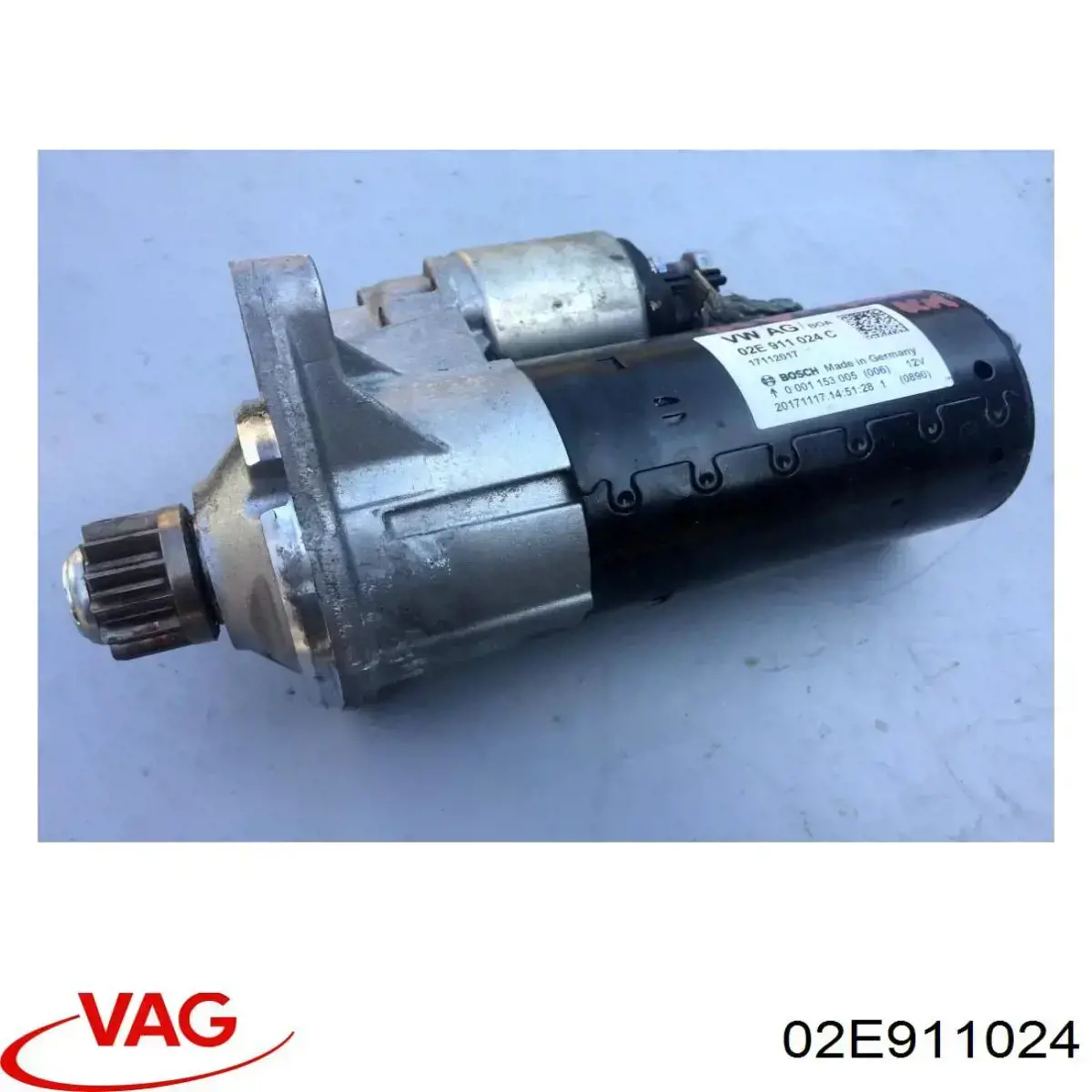 Стартер 02E911024 VAG