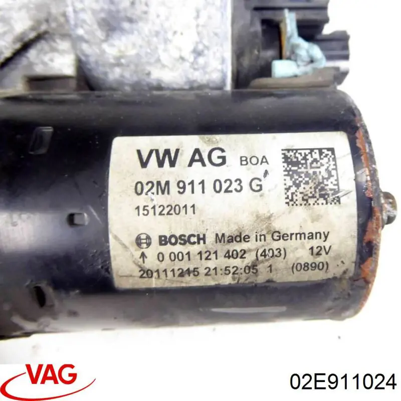 Стартер VAG 02E911024 ціна, від 37.67 USD