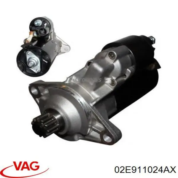 Стартер VAG 02E911024AX ціна, від 57.01 USD
