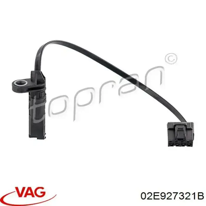 Купити 02E927321B VAG Датчик швидкості обертання валу АКПП